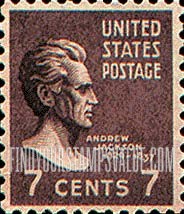 FindYourStampsValue: PRESIDENTIAL ISSUE - Andrew Jackson