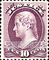 FindYourStampsValue: JUSTICE - Thomas Jefferson