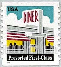 FindYourStampsValue: DINER, Self-Adhesive Coil stamp