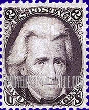 FindYourStampsValue: ANDREW JACKSON - Z Grill