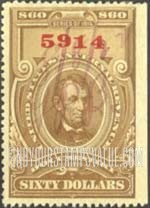 FindYourStampsValue: DOCUMENTARY ISSUE - Abraham Lincoln
