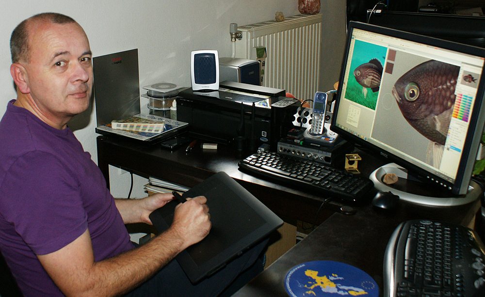 Stamp designer Matjaž Učakar Stamp designer Matjaž Učakar