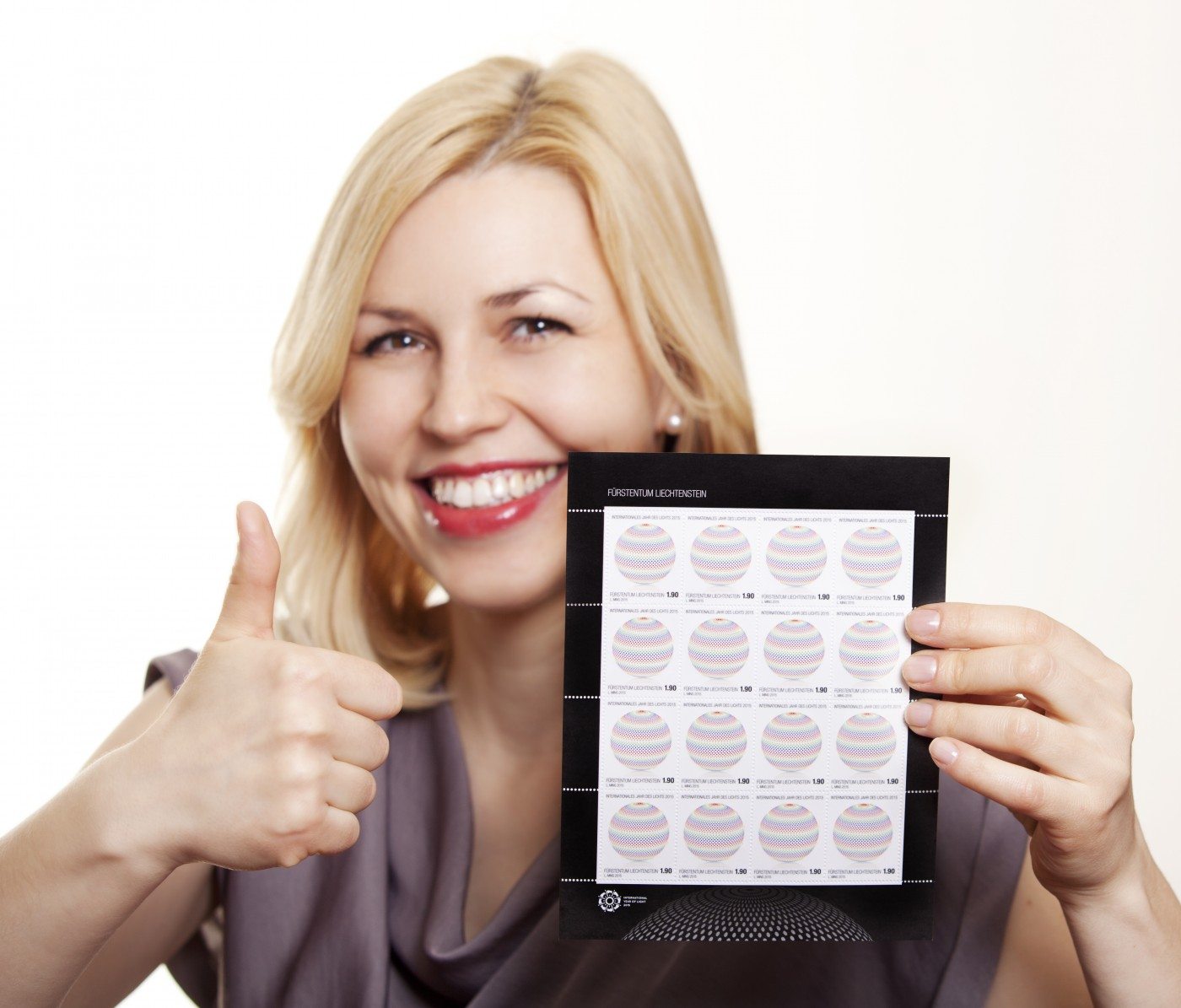 Most-shared stamp 2015: Liechtenstein Post - Sunlight as the foundation of life for humans Most-shared stamp 2015: Liechtenstein Post - Sunlight as the foundation of life for humans