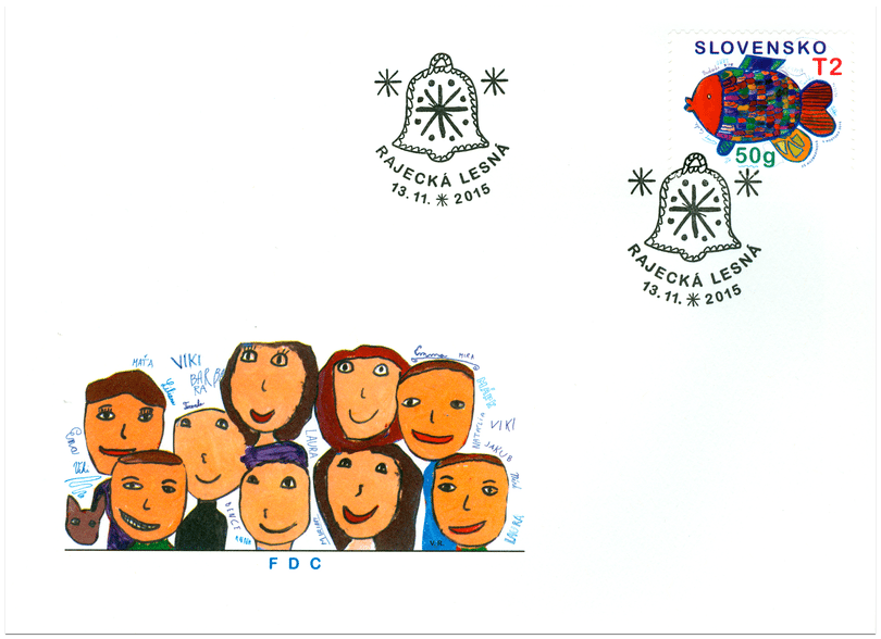 Slovakia Post: Christmas 2015 First Day Cover Slovakia Post: Christmas 2015 First Day Cover