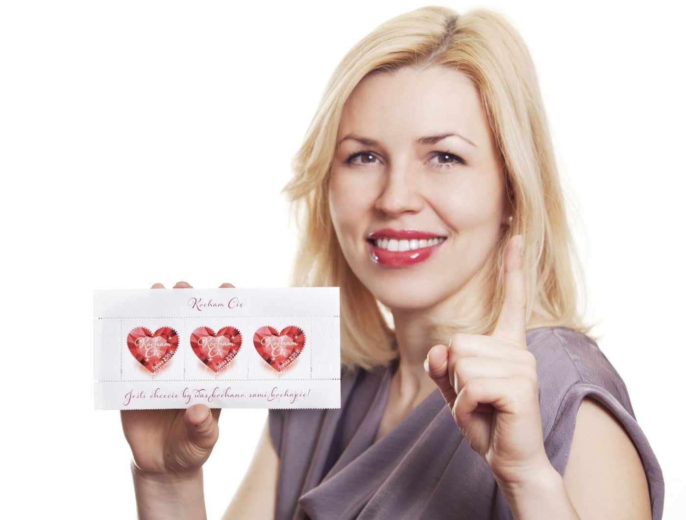 Main stamp of the year 2015: Poland Post - St. Valentine's Day stamp Main stamp of the year 2015: Poland Post - St. Valentine's Day stamp