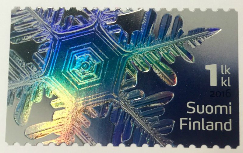 Finish Post: Glittering Ice Crystal stamps – The holographic foil printed on the foil sheet reflects all the colors of the spectrum when light hits it from different angles  Finish Post: Glittering Ice Crystal stamps – The holographic foil printed on the foil sheet reflects all the colors of the spectrum when light hits it from different angles