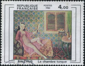 French Republic Post: Balthus - Nude Girl