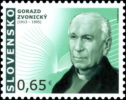 Personalities: Gorazd Zvonicky (1913-1995) stamp from Slovakia